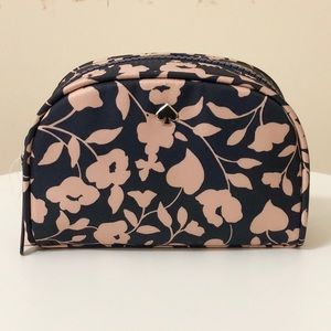 NWT✨️Kate Spade New York Jae Garden Vine Small Dome Cosmetic Case Bag